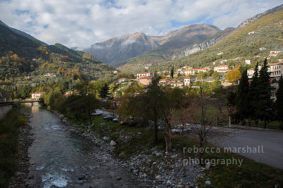 Photograph of the mountain village of Breil-Sur-Roya