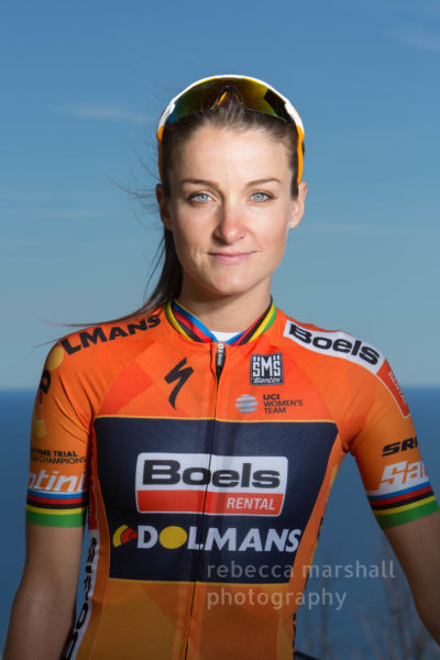 Portrait photograph of Lizzie Deignan